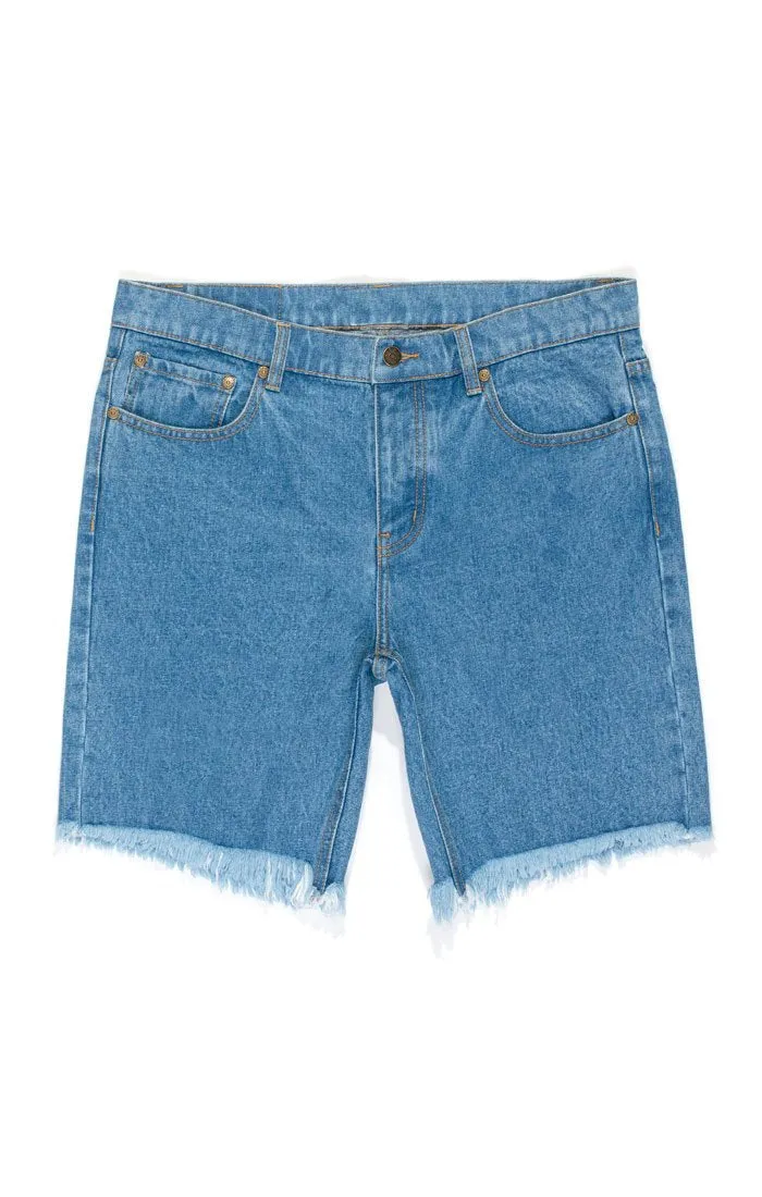 Afends Mens Stock - Cut Off Denim Short