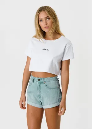 Afends Womens Tyler - Denim Short 1.0