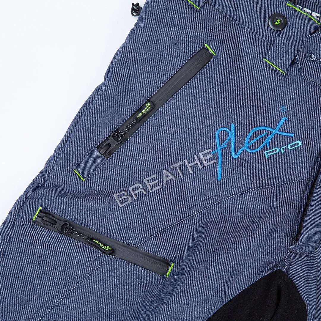 AT4060(US) Breatheflex Pro Chainsaw Pants UL Rated - Denim Blue Legacy