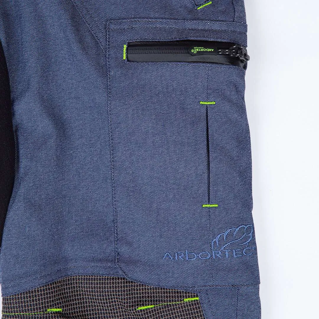 AT4060(US) Breatheflex Pro Chainsaw Pants UL Rated - Denim Blue Legacy