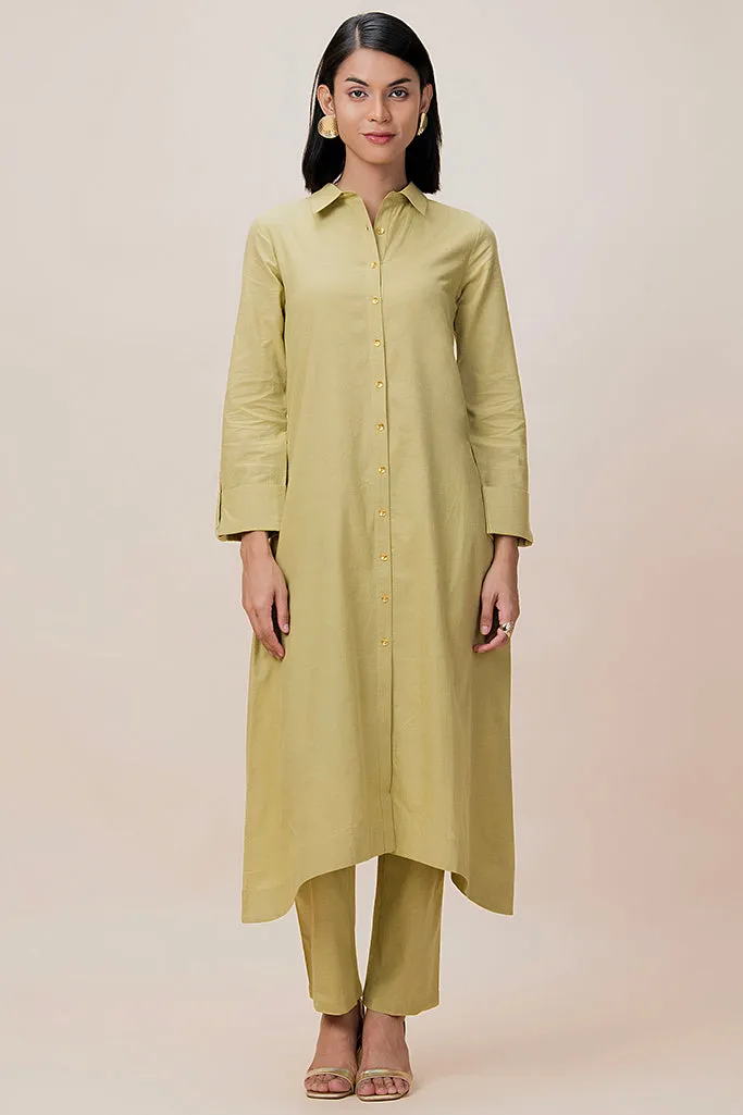 Classic Shirt Style Kurta Set