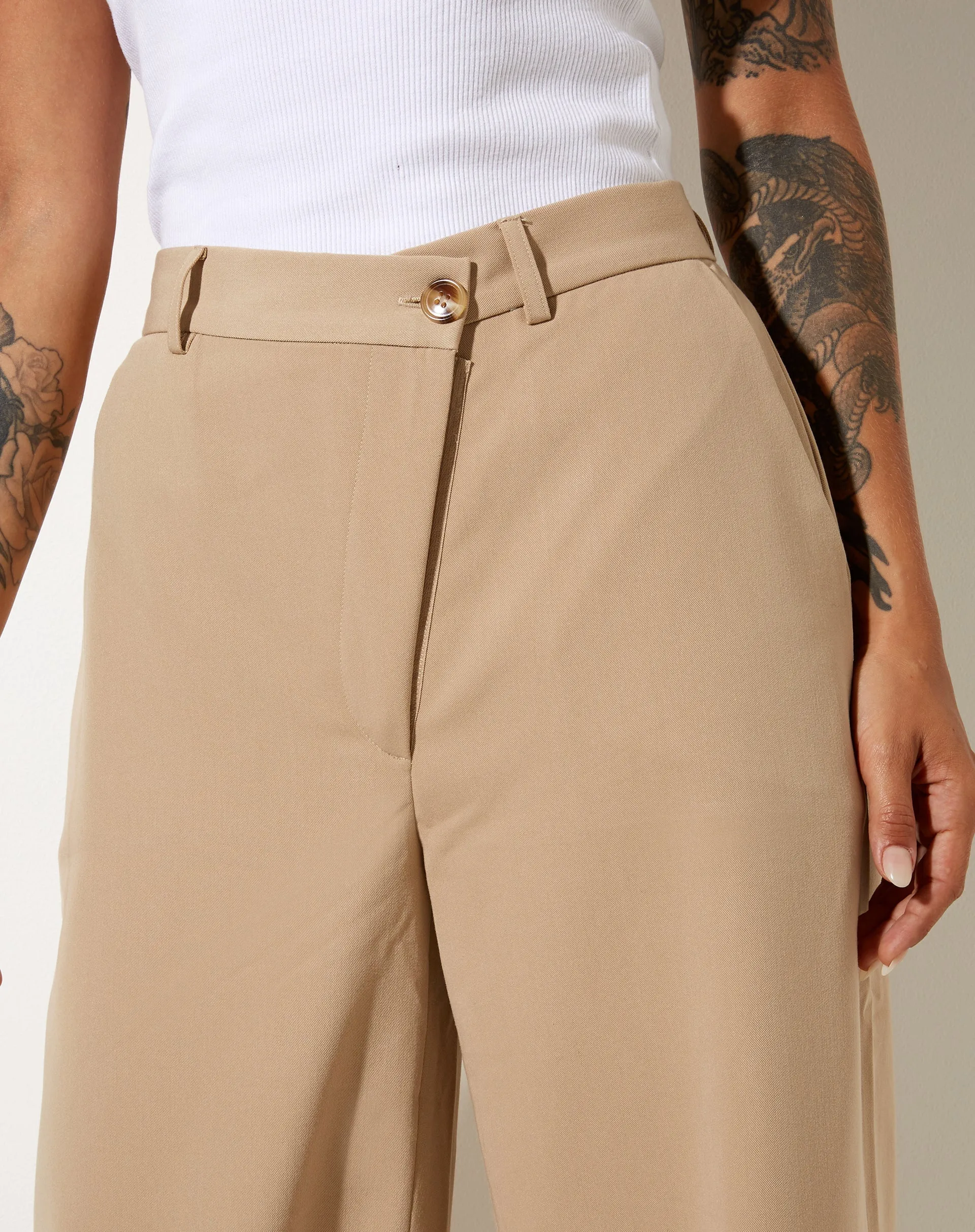 Corby Trouser in Tailoring Tan