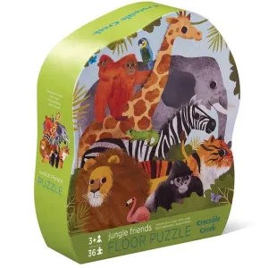 Crocodile Creek 23 - Puzzle Floor 36pcs Jungle Friends