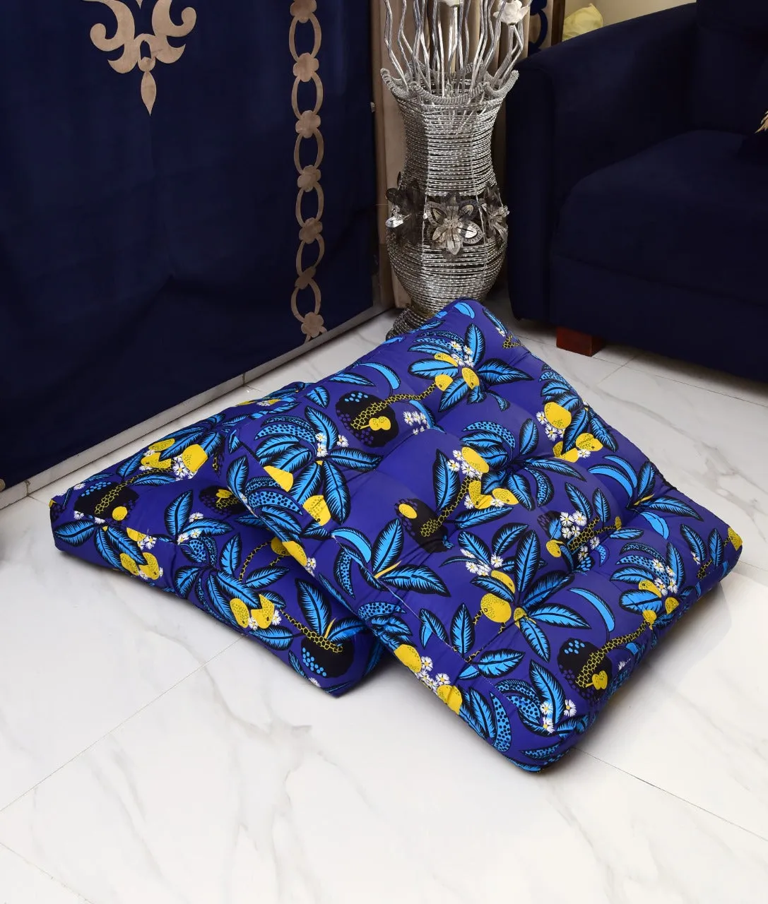 Digital Printed Square Floor Cushions- Dokie