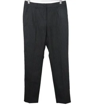 Dolce & Gabbana B&W Pinstripe Pants sz 4