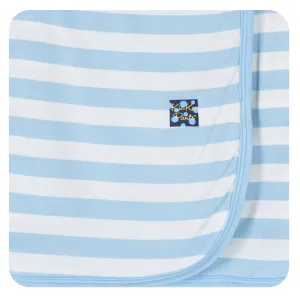 Essentials Swaddling Blanket Pond Stripe