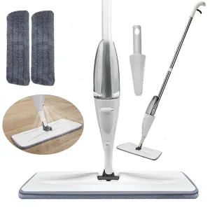 Floor Cleaning Wet Dry Microfiber Spray Mop with 2 Washable Pads Bn-link