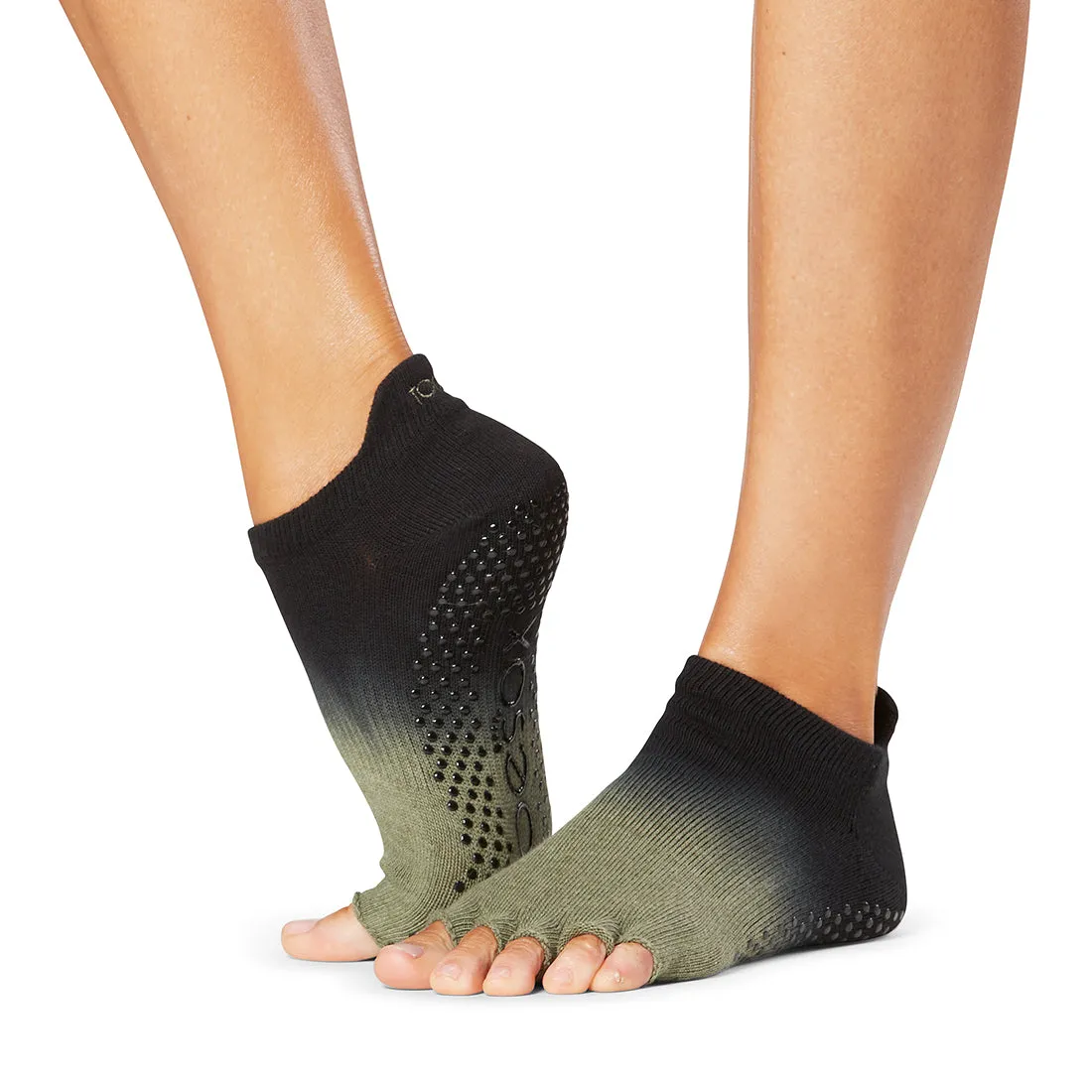 Half Toe Low Rise Grip Socks