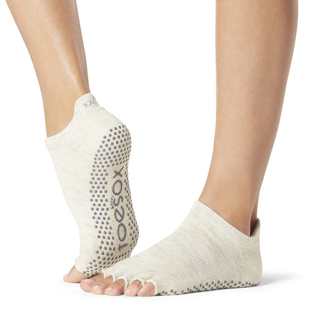 Half Toe Low Rise Grip Socks