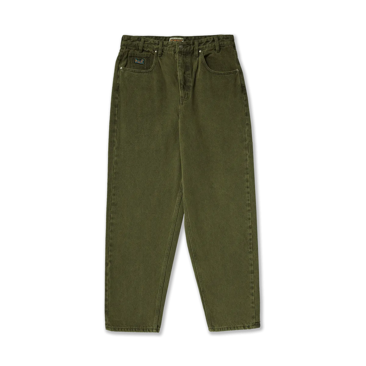 HUF CROMER WASHED PANT DRIED HERB