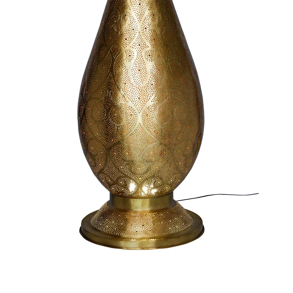 Moroccan Brass Lamp