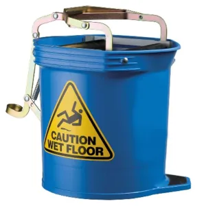 Nab Clean Mop Bucket Heavy Duty 16 Litre Blue