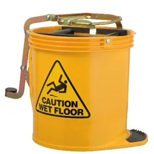 Nab Clean Mop Bucket Heavy Duty 16 Litre Yellow