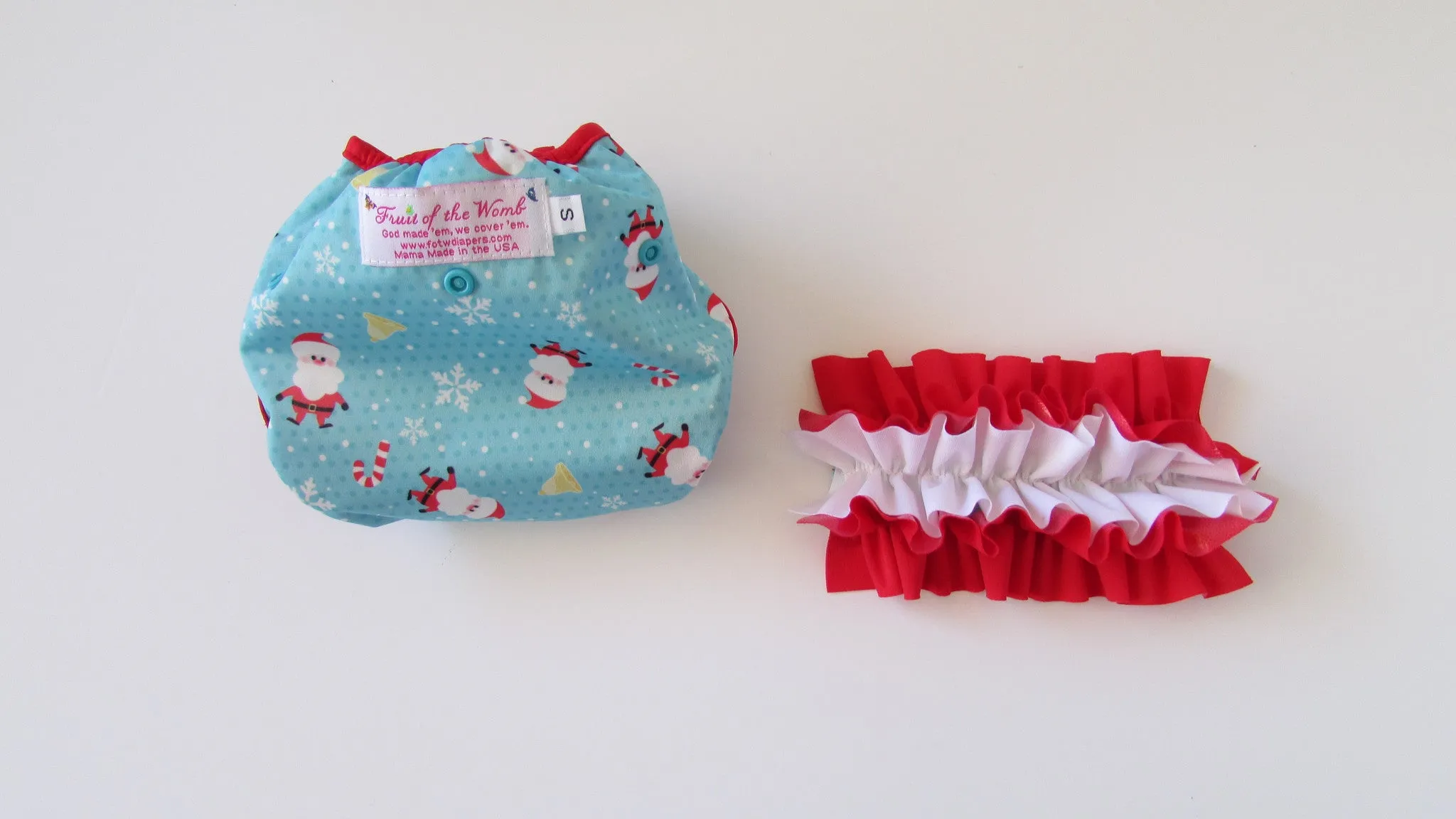 Prissy Pants Santa Claus Diaper Cover