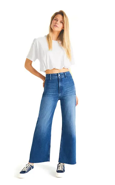 Reiko Wide Leg Soft Feel Jeans