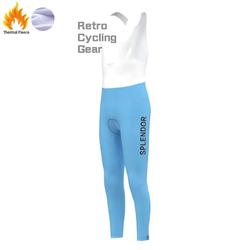 SPLENDOR Fleece Retro Cycling Pants