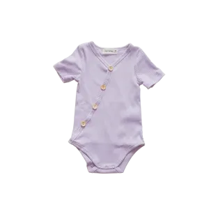 Two Darlings | Lilac Short Sleeve Bodysuit