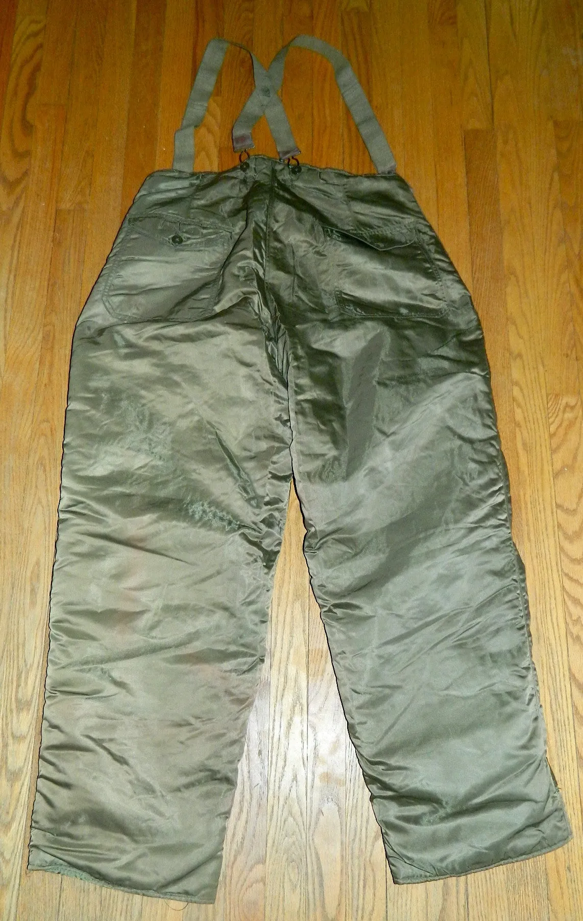 vintage 1940s Air Force arctic test pants / cold weather Ladd Field AFB US Military WWII USAAF