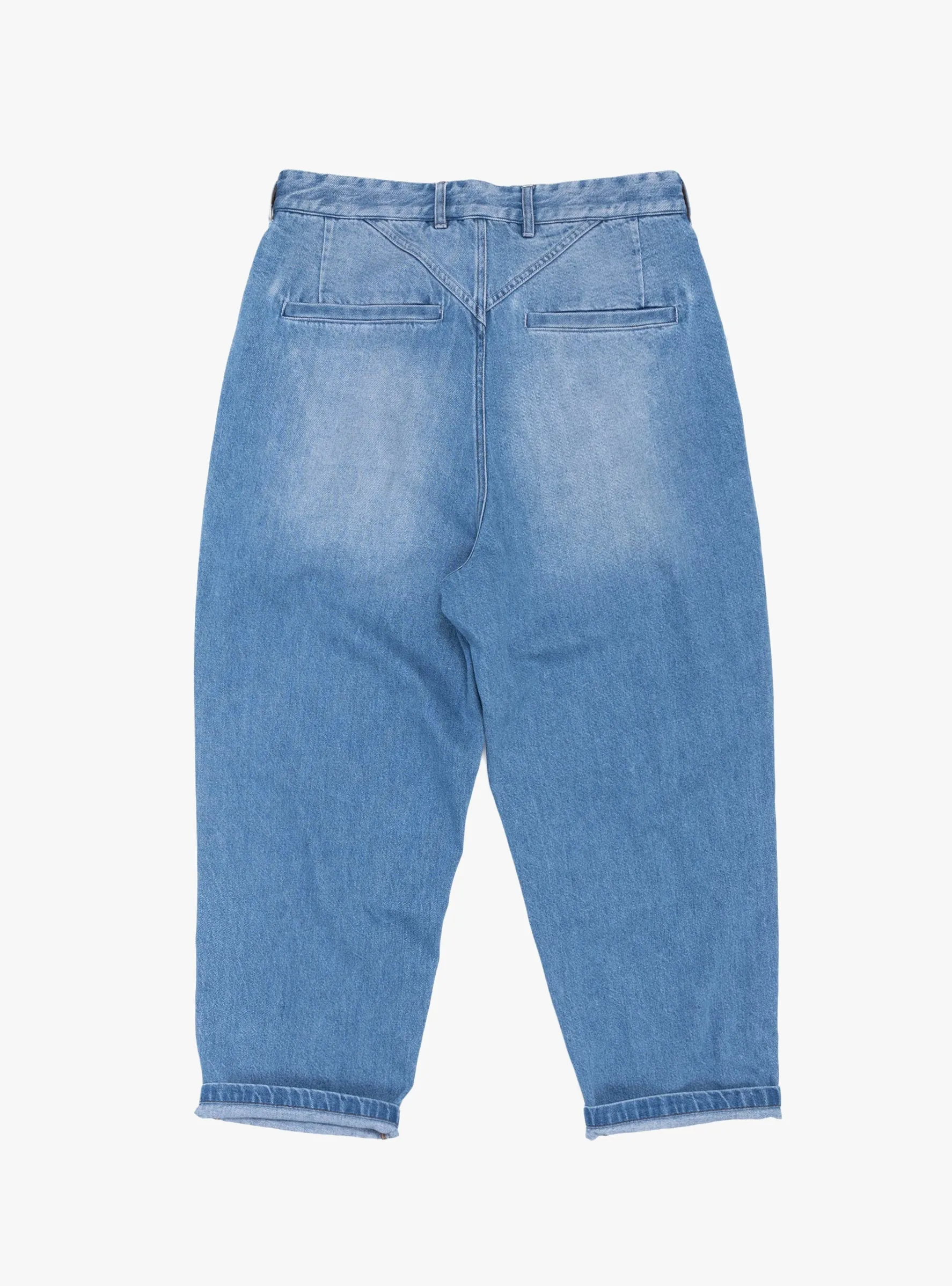 Washed Indigo Warden Pant