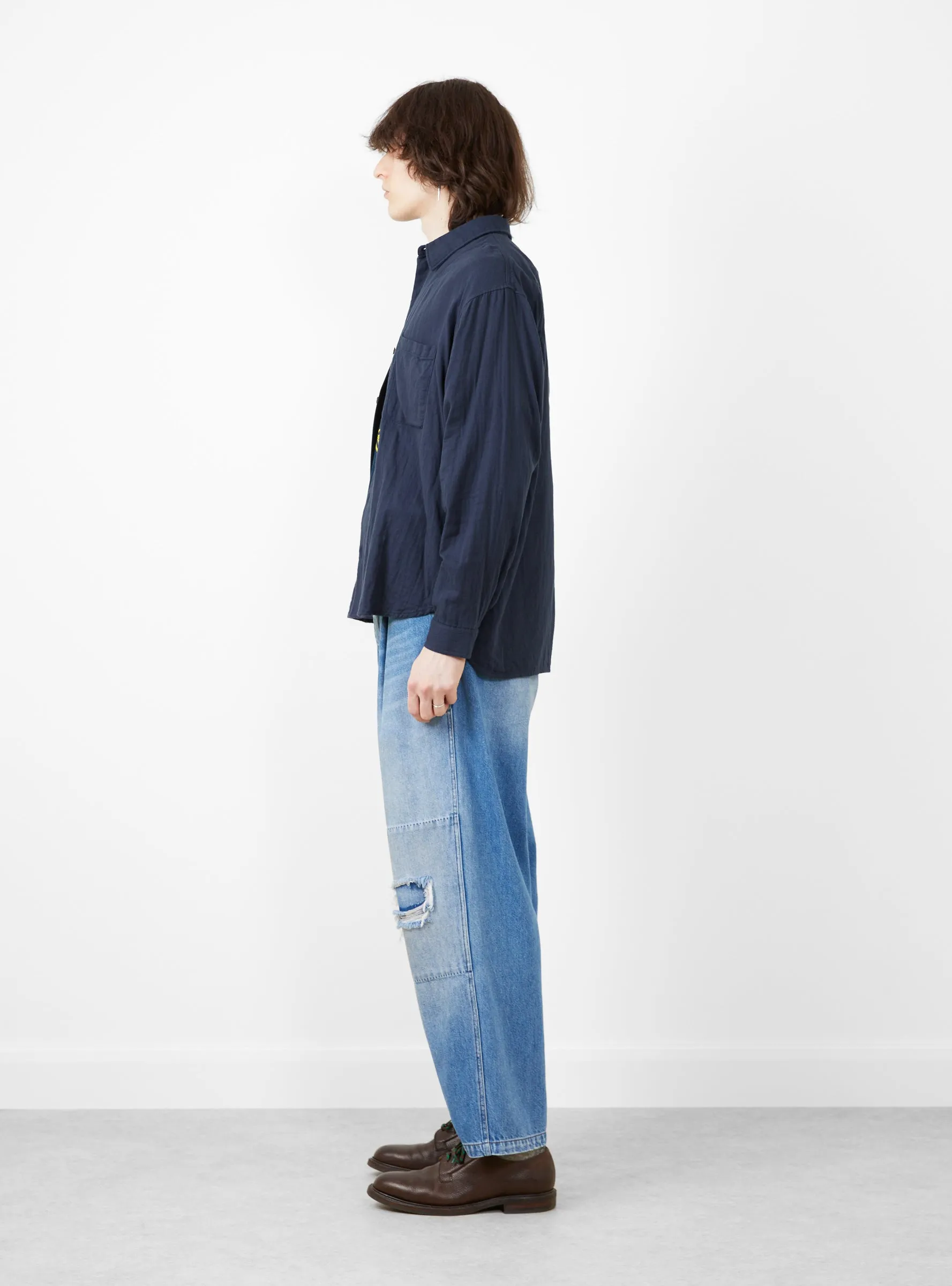 Washed Indigo Warden Pant