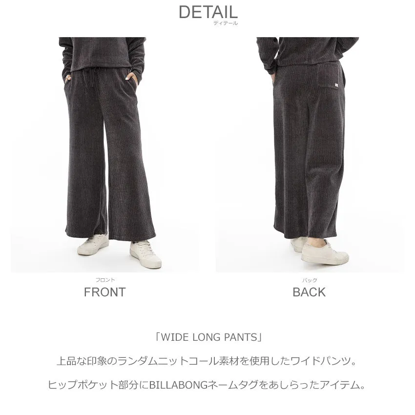 WIDE LONG PANTS BE014702 ロングパンツ