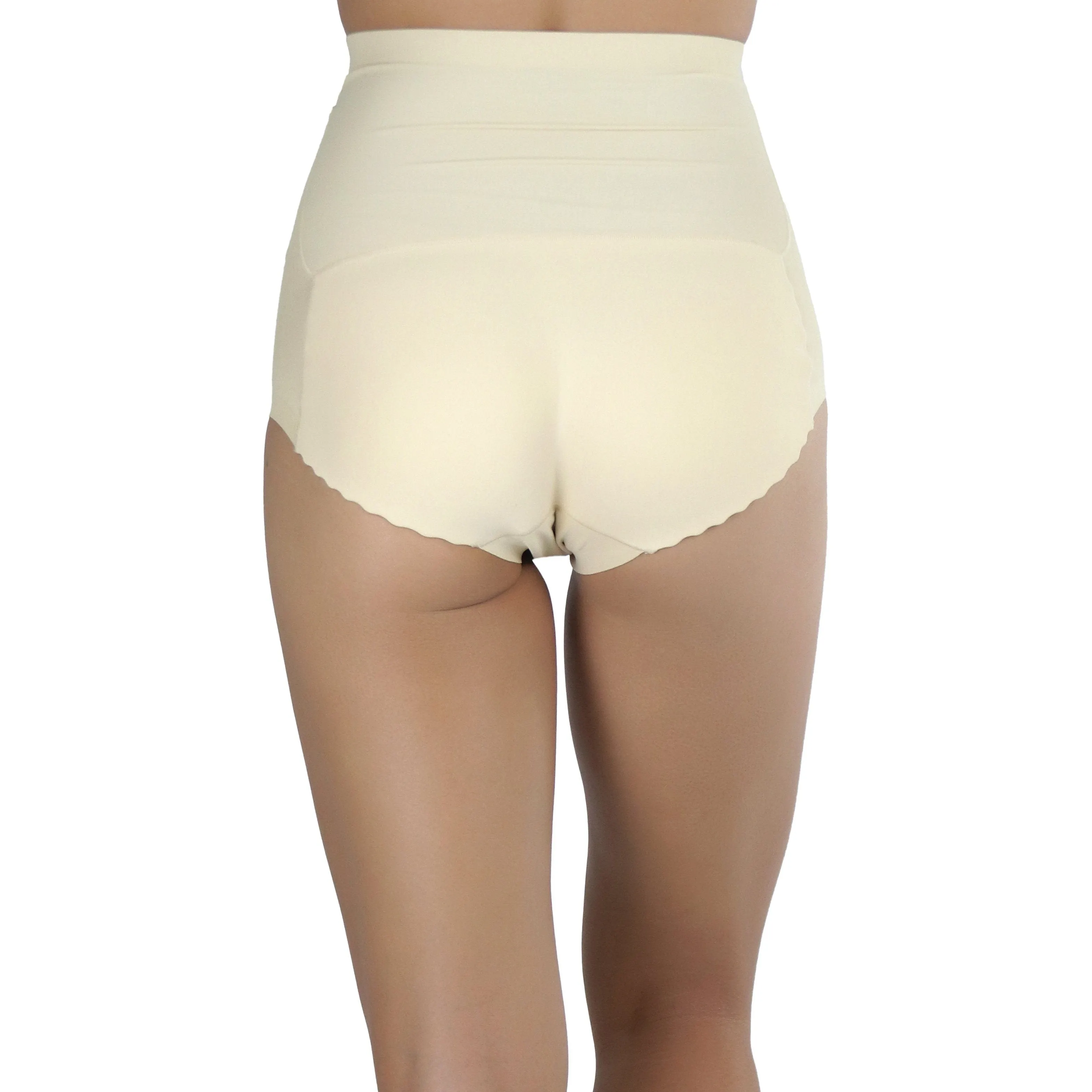 Women's Seamless High Waisted Padded Panty