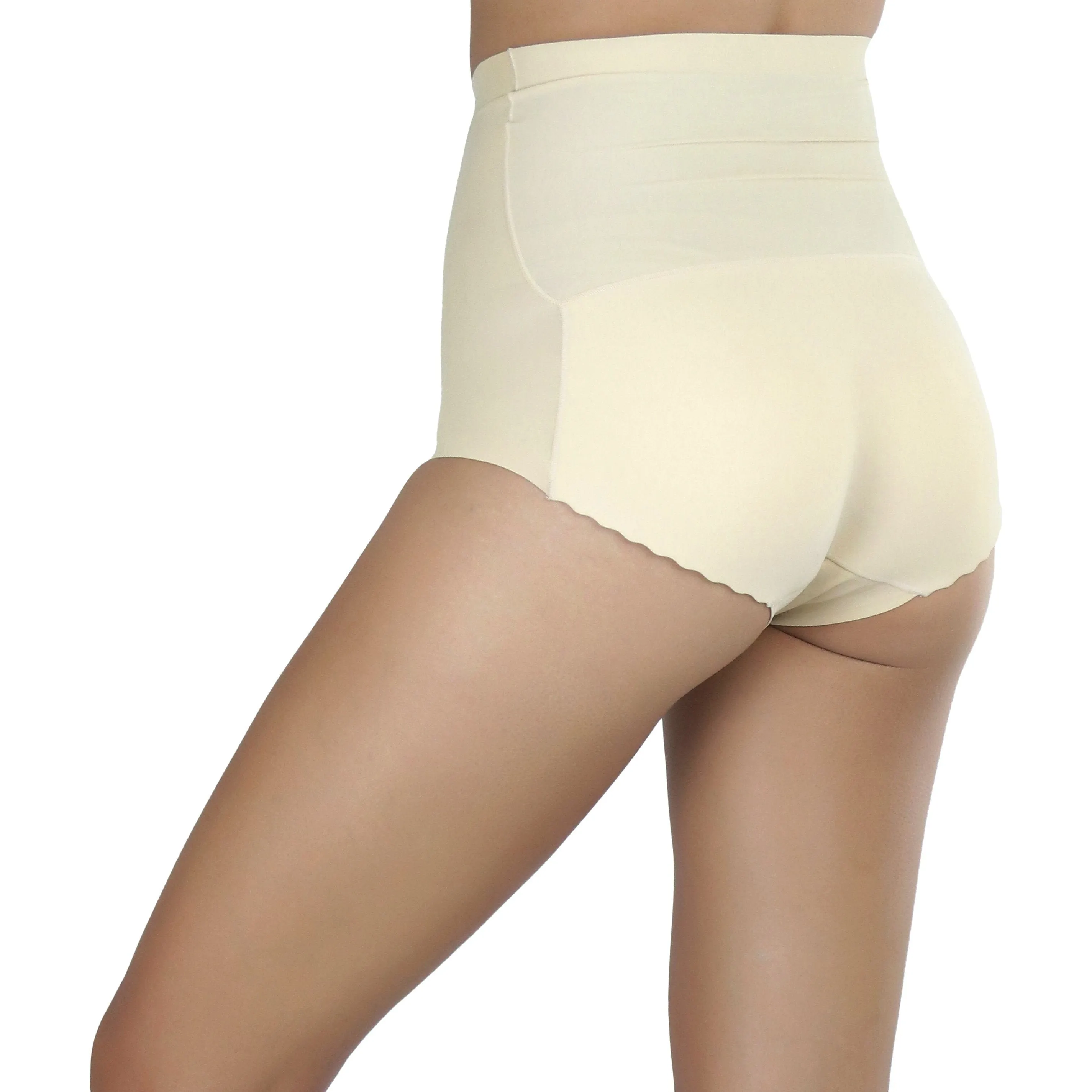 Women's Seamless High Waisted Padded Panty