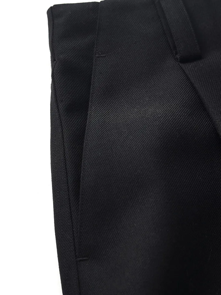 Wool Wide Leg Women Pants