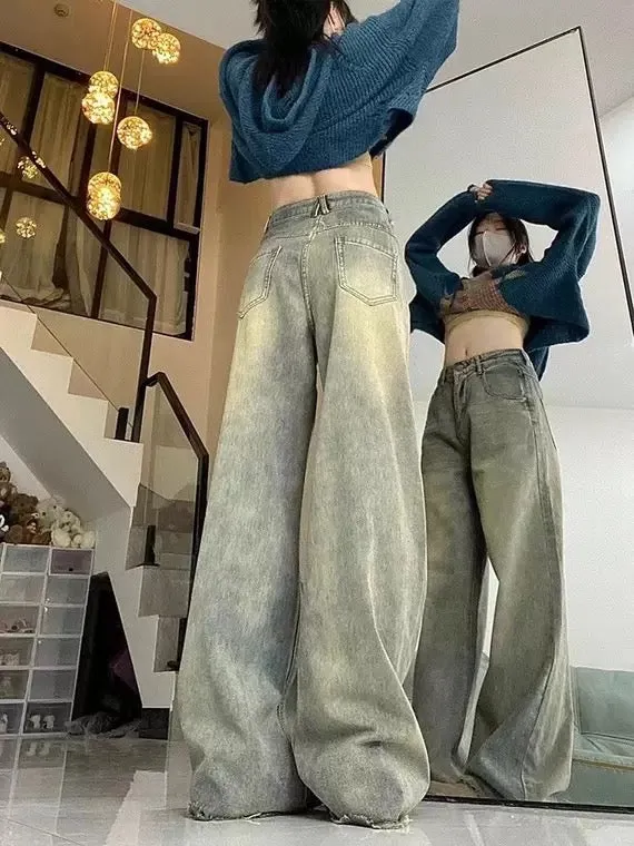 Y2K Baggy jeans type pants || WEIRDPLANET ||